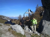 Salita al RIF. BIETTI in GRIGNA SETTENTRIONALE (Grignone), passando dalla Porta Prada il 29 ottobre 2011 - FOTOGALLERY